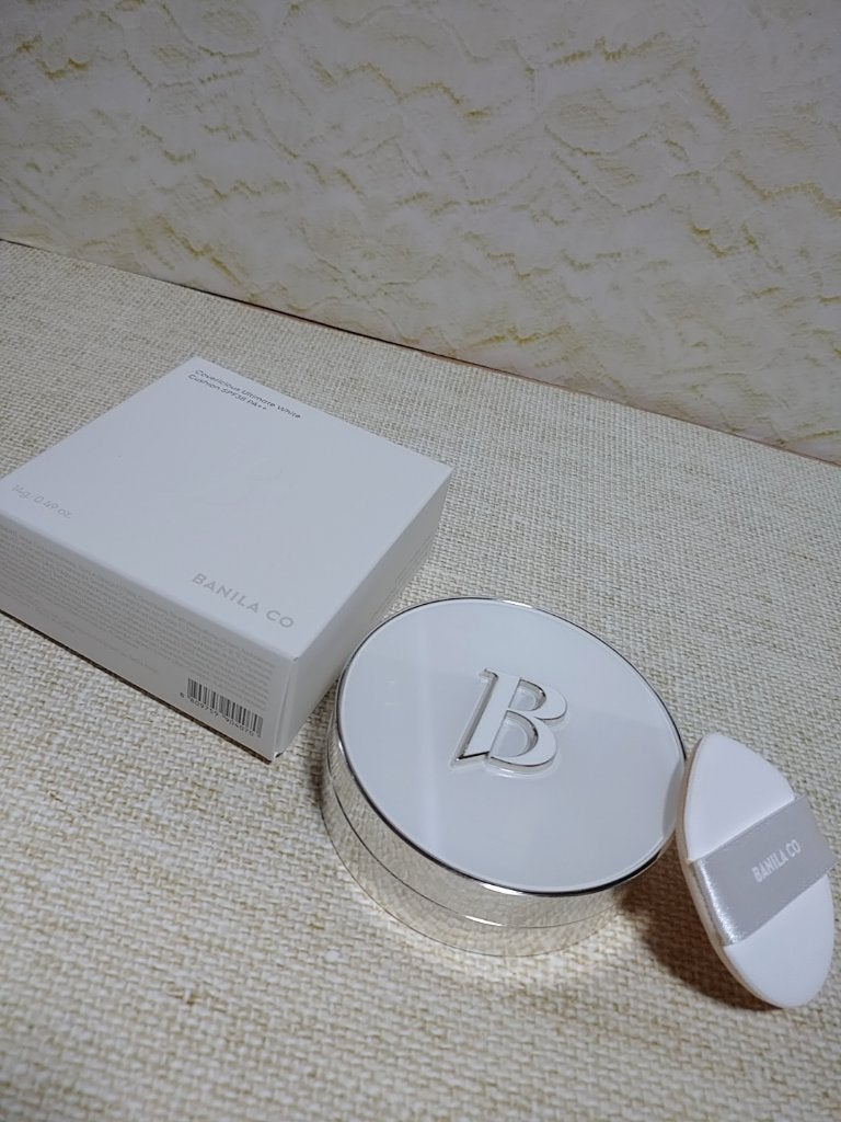 カバーリシャス アルティメット ホワイトクッション/BANILA CO/クッションファンデーションを使ったクチコミ(1枚目)