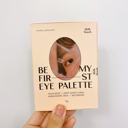ビーマイファーストアイパレット/Milk Touch/アイシャドウパレットを使ったクチコミ(2枚目)