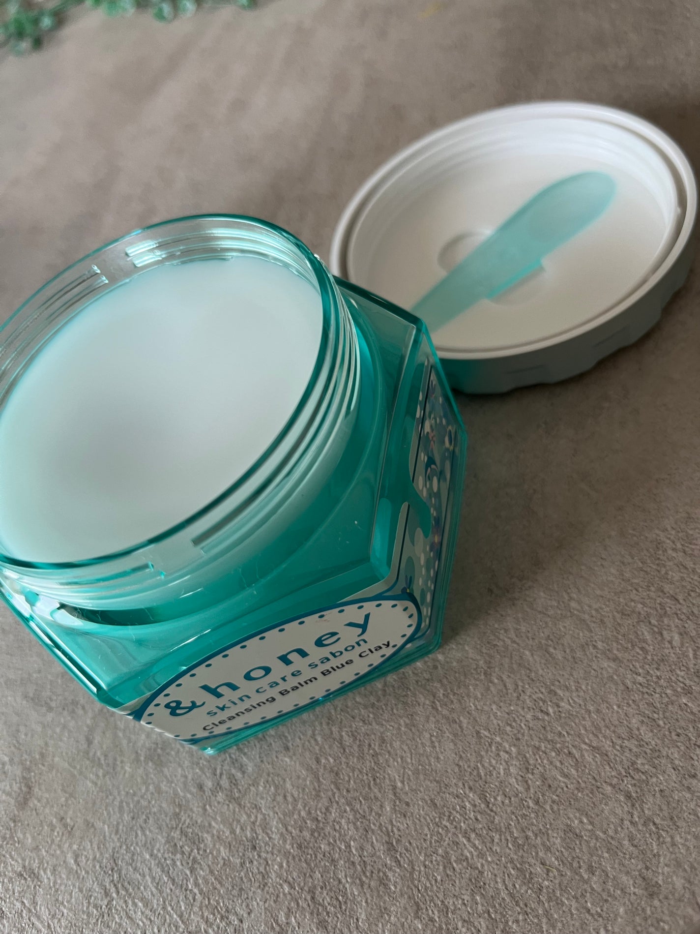 アンドハニー サボン クレンジングバーム ブルークレイ/&honey/クレンジングバームを使ったクチコミ(3枚目)