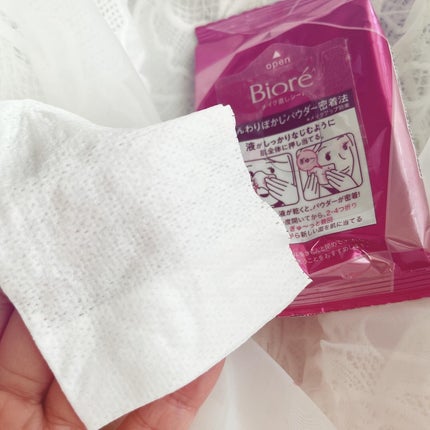 ビオレ メイク直しシート/ビオレ/フェイスシートを使ったクチコミ(2枚目)