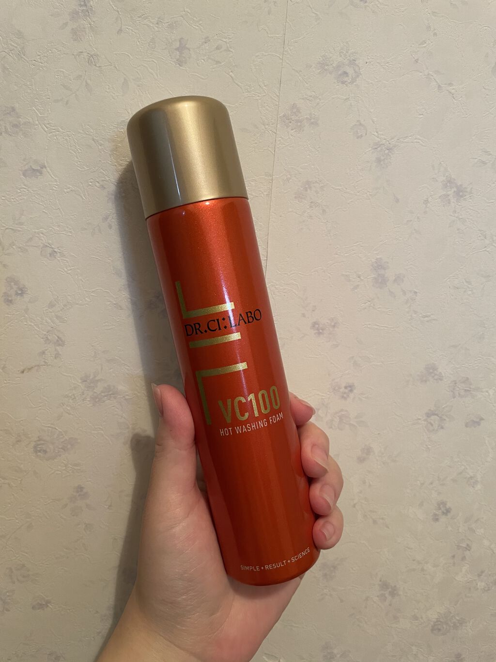 VC100ホットウォッシングフォーム/ドクターシーラボⓇ/泡洗顔を使ったクチコミ（1枚目）