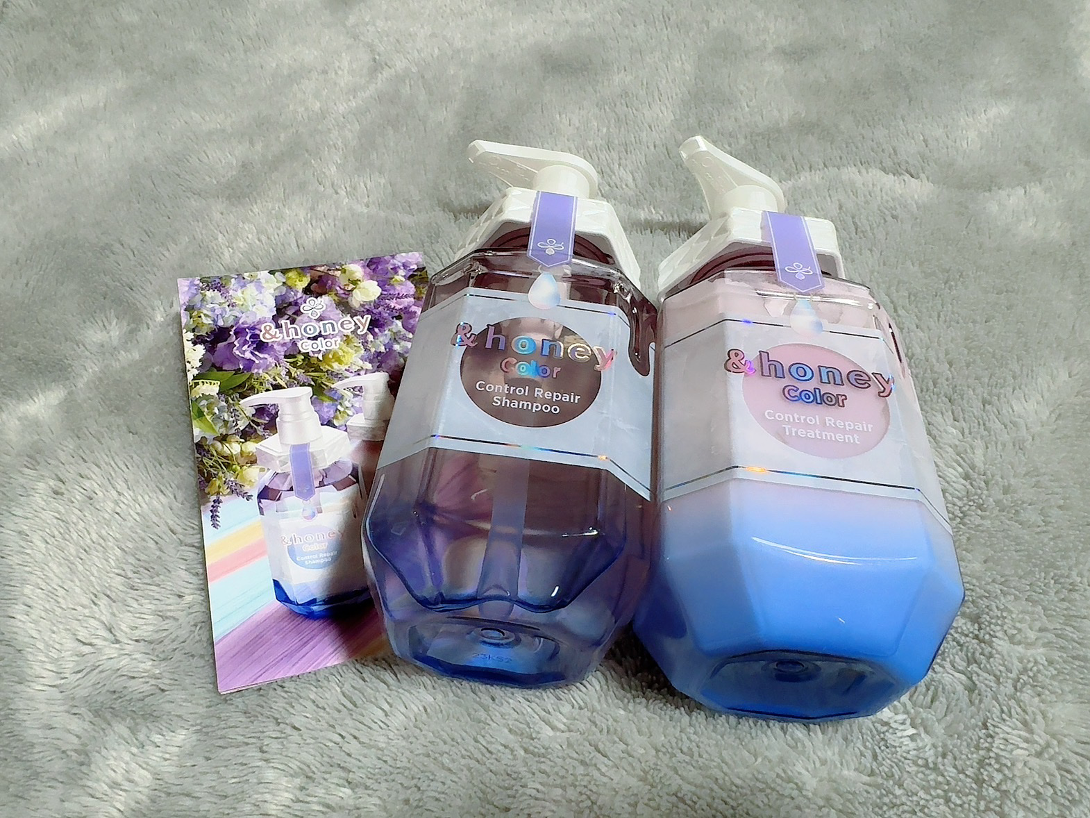 アンドハニー カラー コントロールリペア シャンプー1.0 / ヘアトリートメント2.0/&honey/市販シャンプーを使ったクチコミ（1枚目）