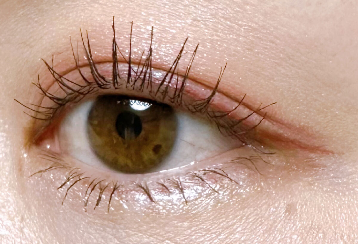 描くふたえアイライナー/CEZANNE/リキッドアイライナーを使ったクチコミ（3枚目）