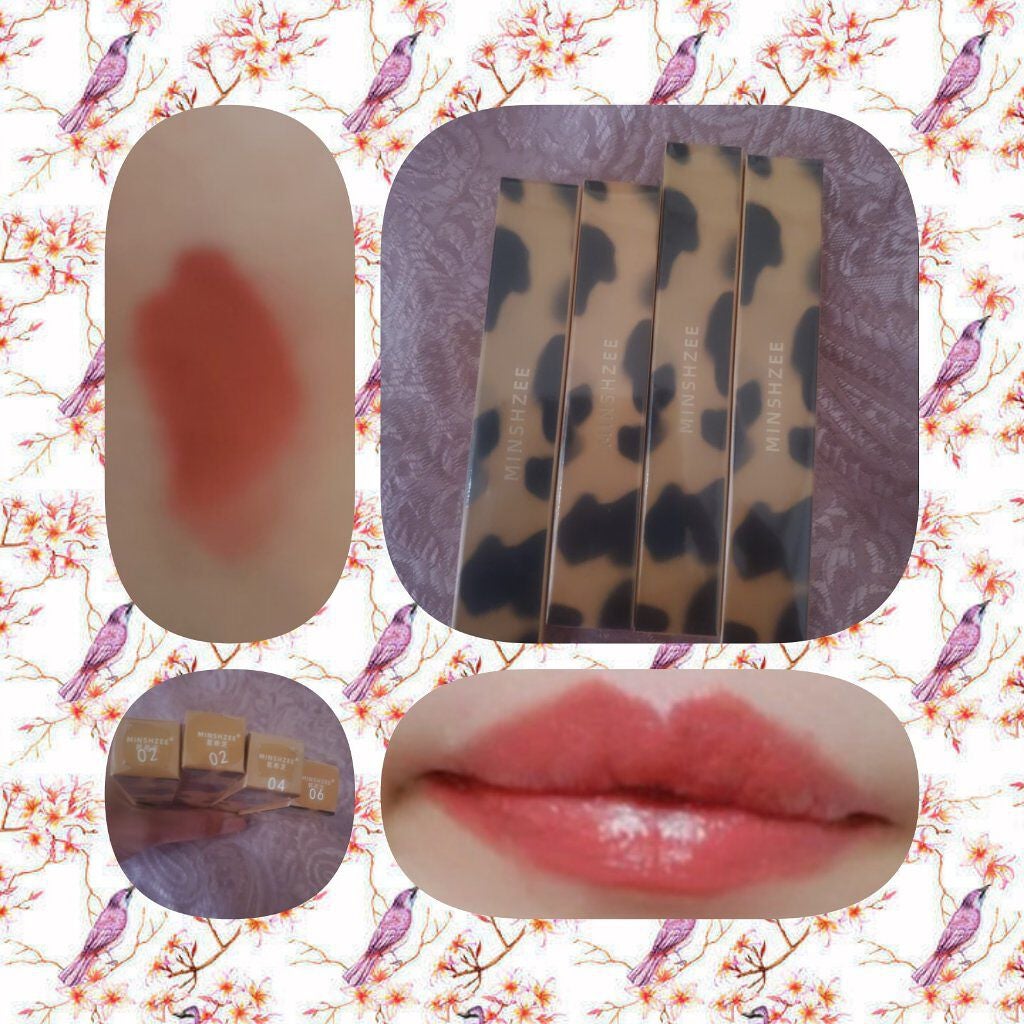 アンバーリップグレーズ/MINSHZEE/口紅を使ったクチコミ(2枚目)
