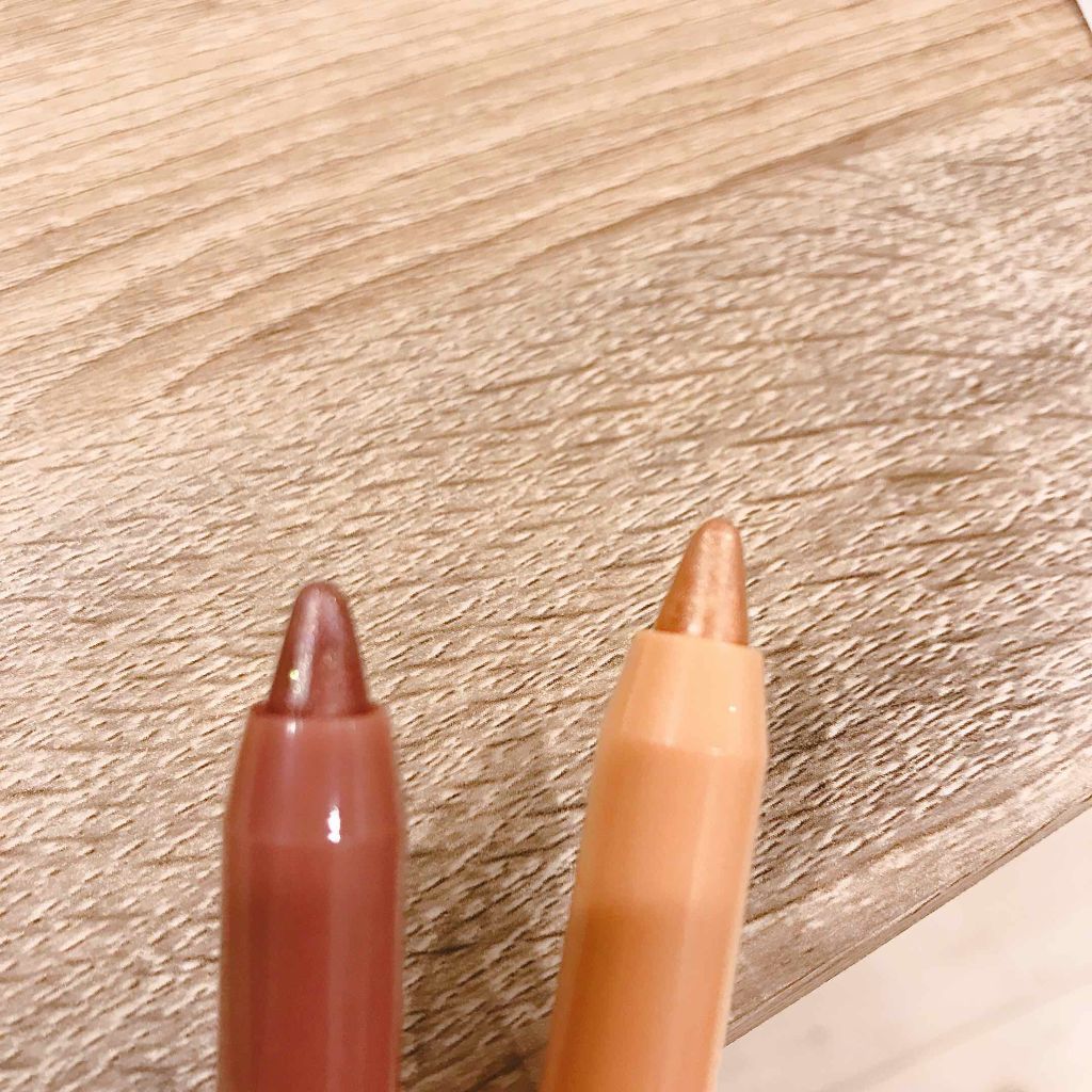 MP2wayアイクレヨン/セリア/スティックアイシャドウを使ったクチコミ（3枚目）