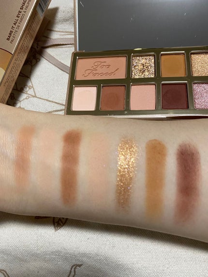 テディ ベア アイシャドウ パレット/Too Faced/アイシャドウパレットを使ったクチコミ(4枚目)