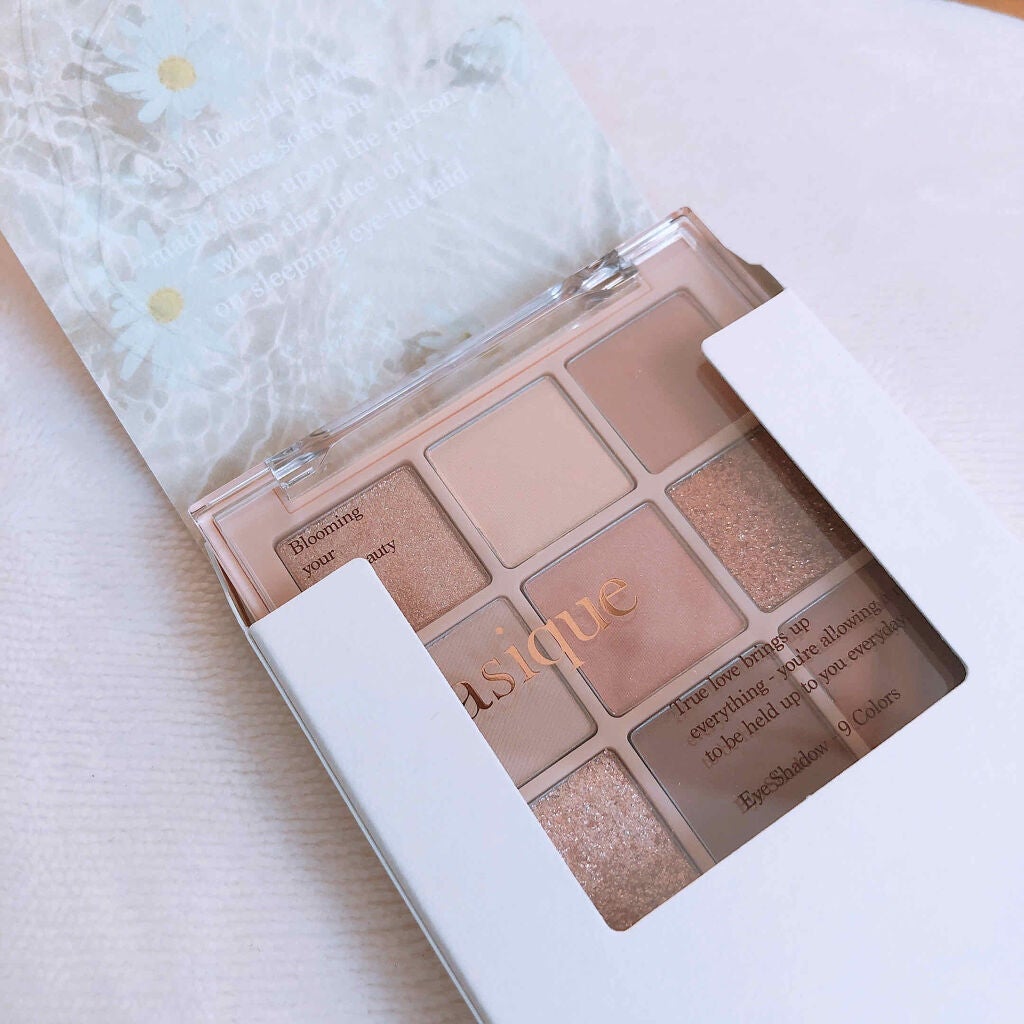 シャドウパレット/dasique/アイシャドウパレットを使ったクチコミ(2枚目)