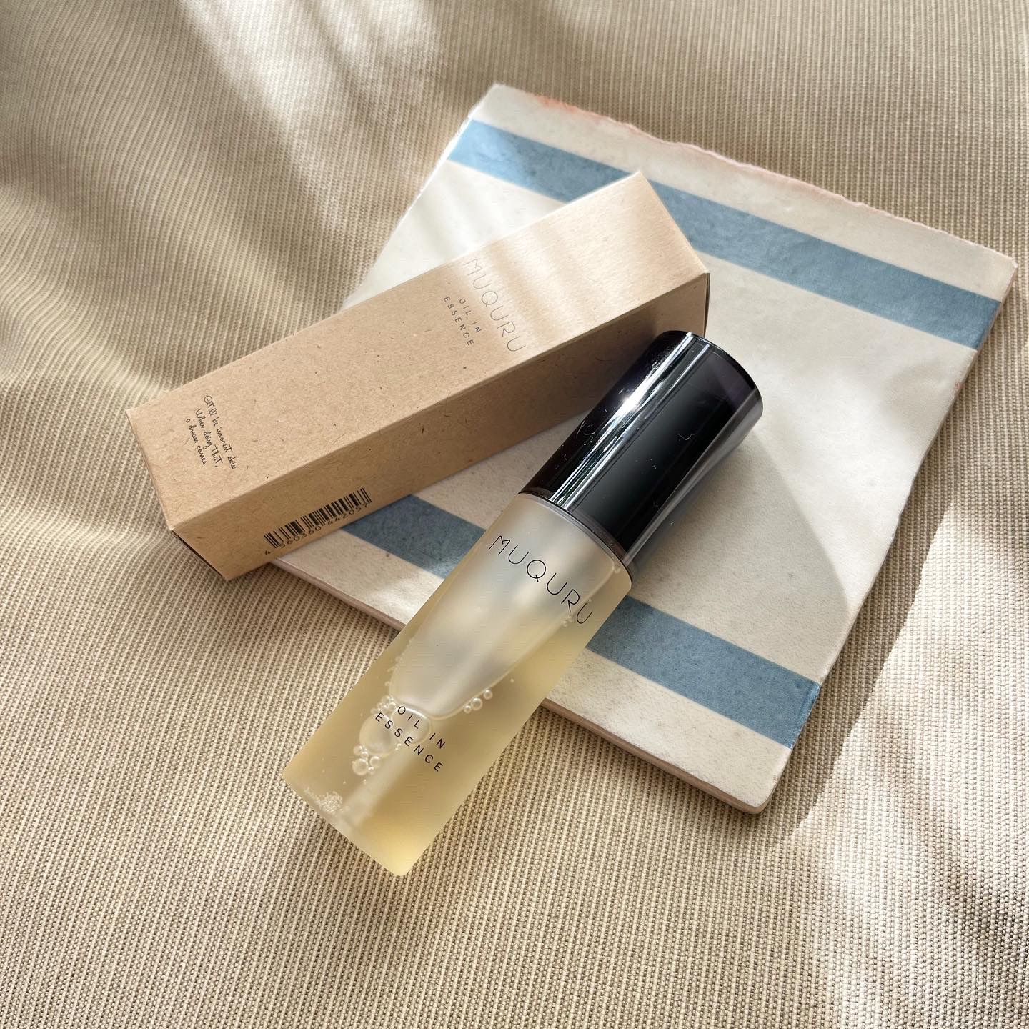 オイルインエッセンス/MUQURU/ブースター・導入液を使ったクチコミ（2枚目）