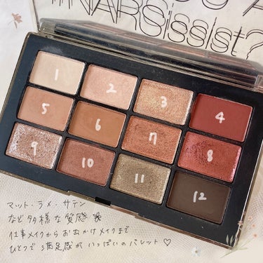 ナーズイスト ウォンテッド アイシャドーパレット/NARS/アイシャドウパレットを使ったクチコミ（2枚目）