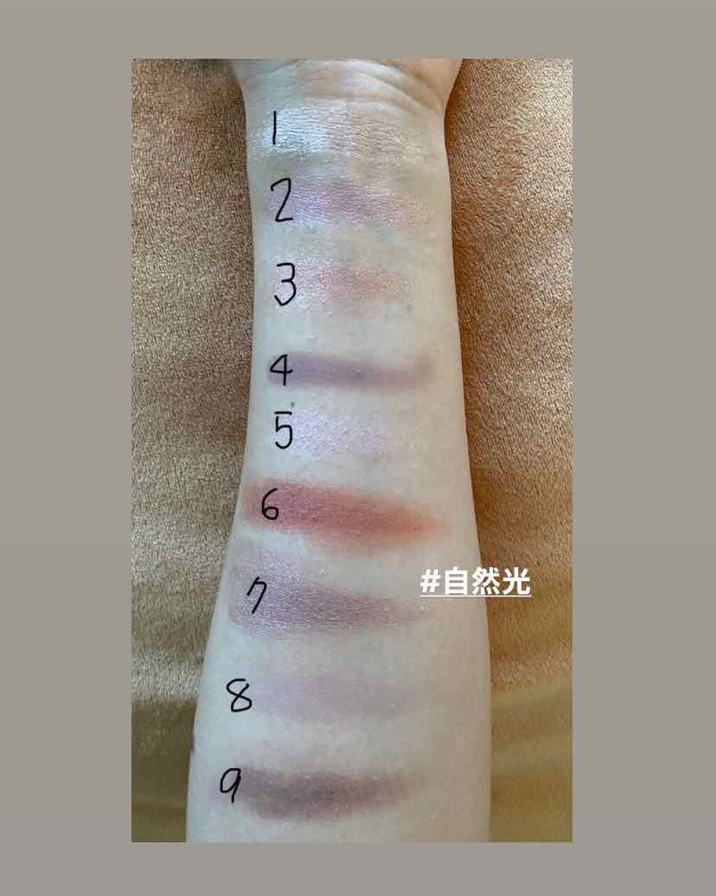 UR GLAM BLOOMING EYE COLOR PALETTE/U R GLAM/アイシャドウパレットを使ったクチコミ(2枚目)