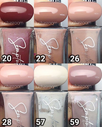 Somptueux(ソンプチュー) ネイルポリッシュ ST-NP-28/DAISO/マニキュアの画像