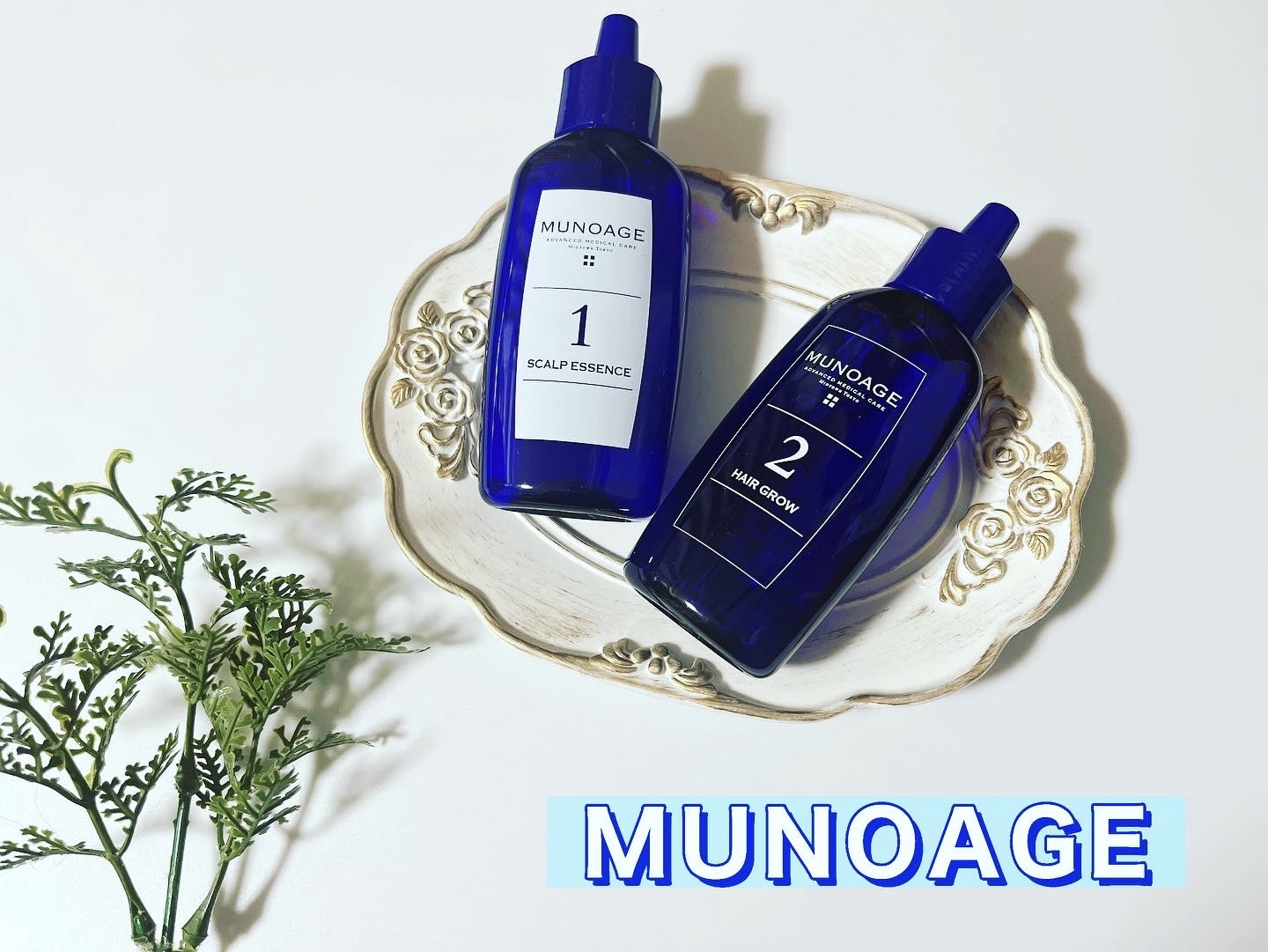 Wアプローチヘアプログラム/MUNOAGE(ミューノアージュ)/頭皮ローションを使ったクチコミ（1枚目）