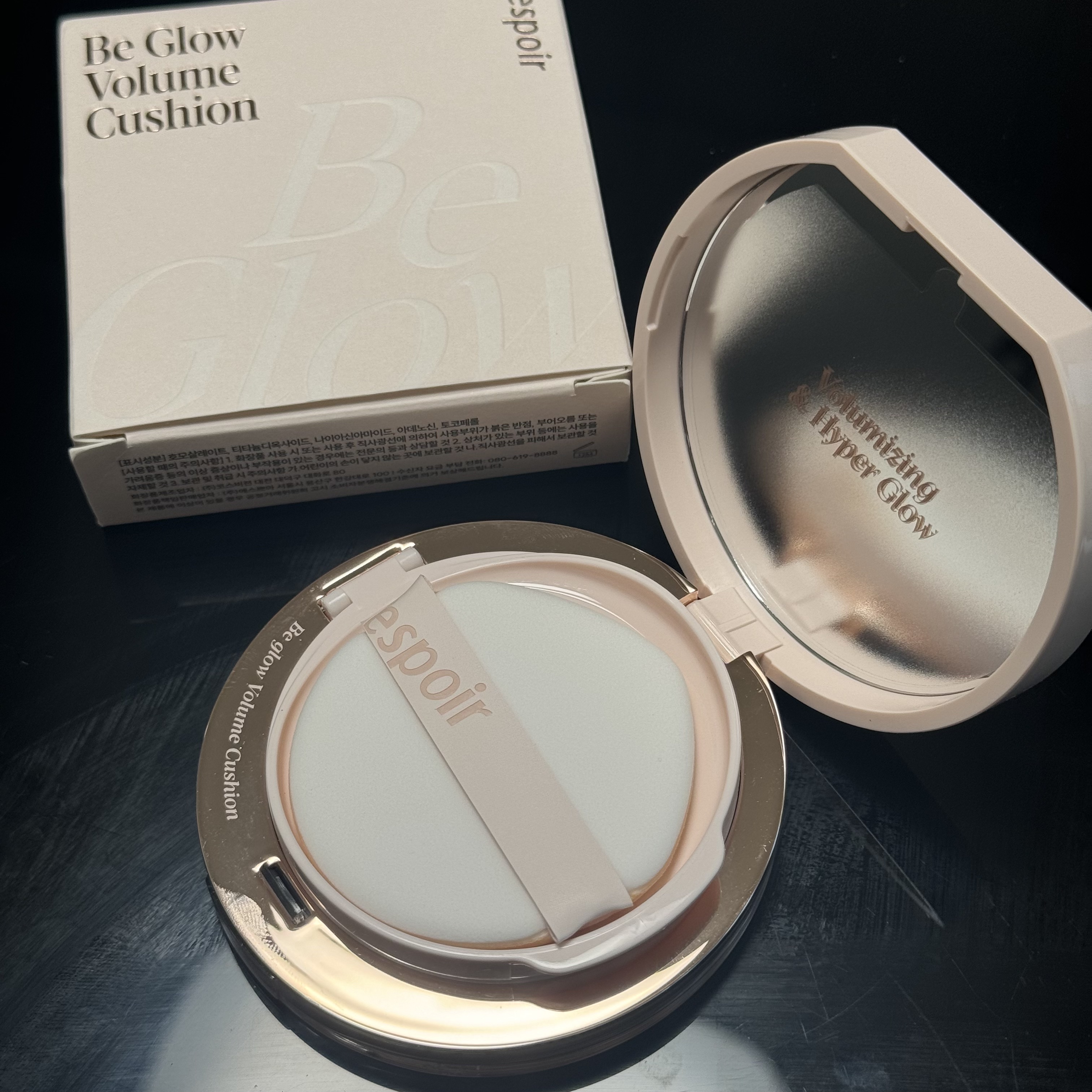 エスポア ビーグロー ボリュームクッション/espoir/クッションファンデーションを使ったクチコミ（2枚目）