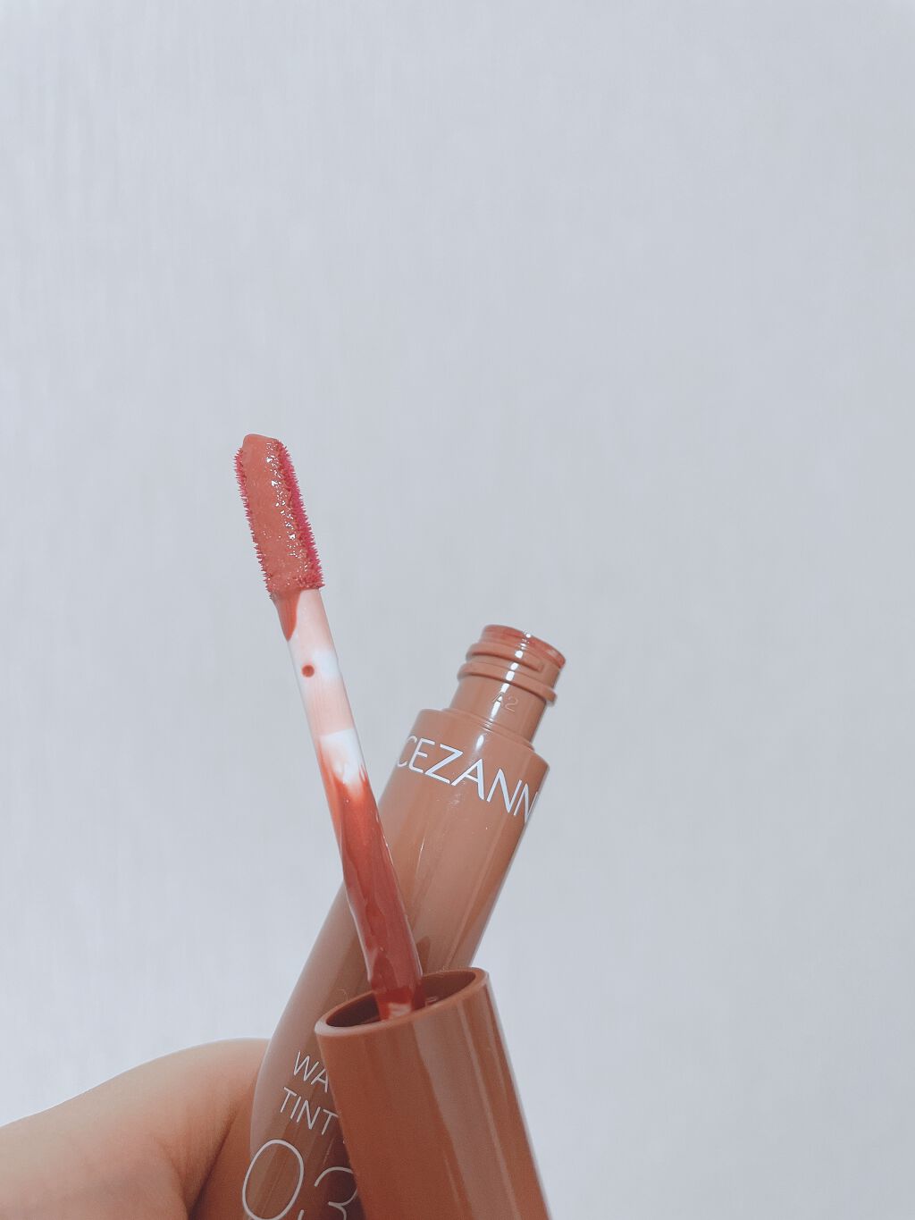 ウォータリーティントリップ/CEZANNE/リップティントを使ったクチコミ（2枚目）