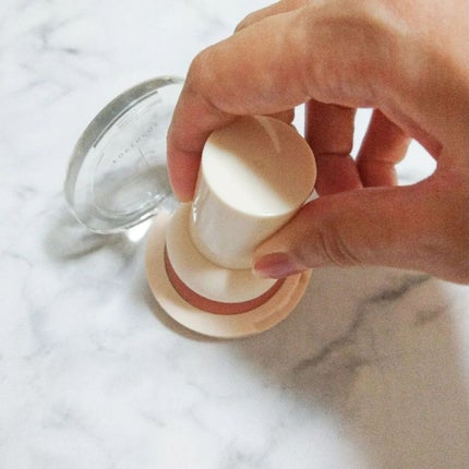 ベアブラッシャー パフ付き/フォレンコス/パウダーチークを使ったクチコミ(3枚目)