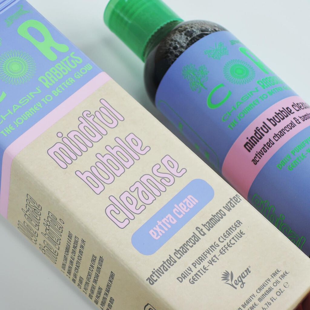 Mindful Bubble Cleanse/CHASIN'RABBITS/その他洗顔料を使ったクチコミ（2枚目）