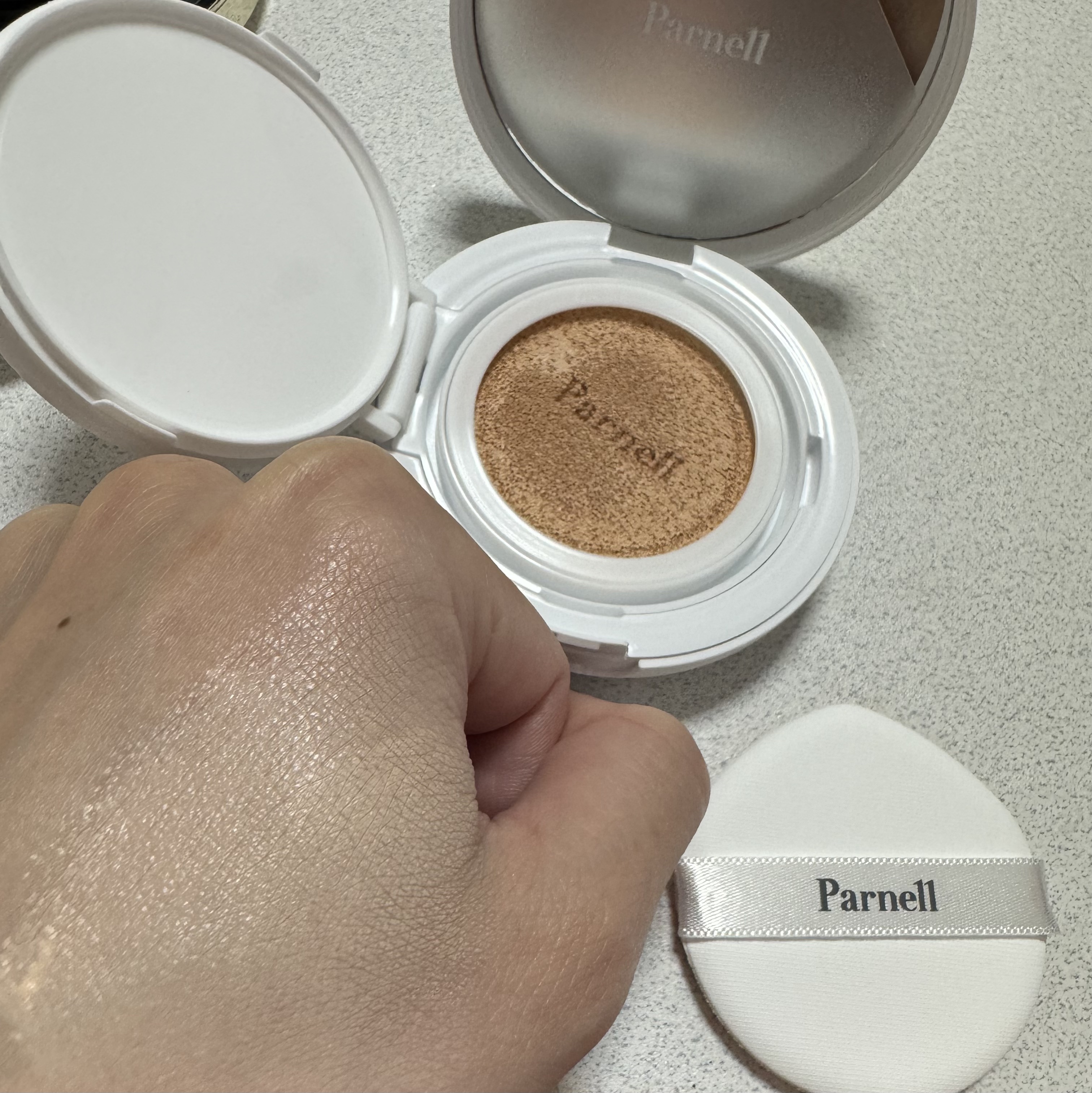 シカマヌ　セラム　クッションファンデ/parnell/クッションファンデーションを使ったクチコミ（1枚目）