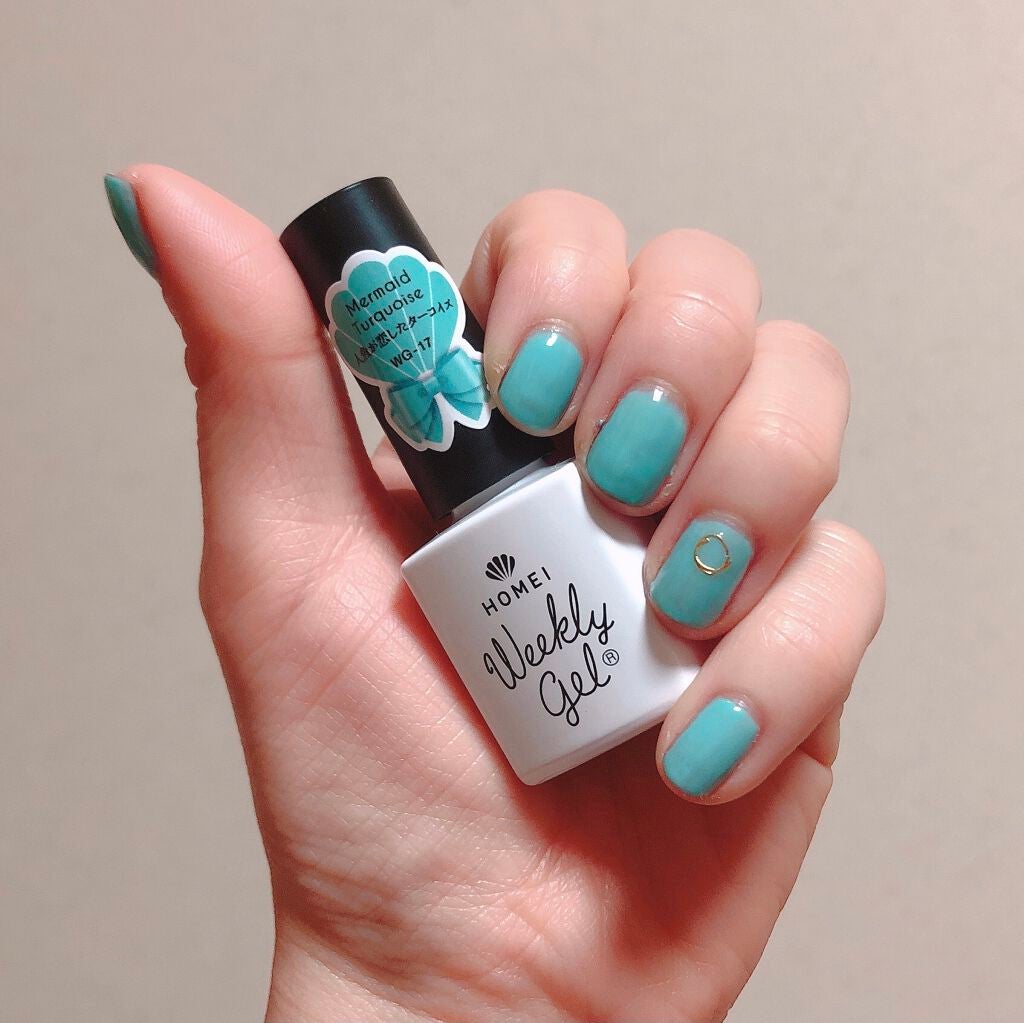 ウィークリージェル/HOMEI/ジェルネイルを使ったクチコミ(1枚目)