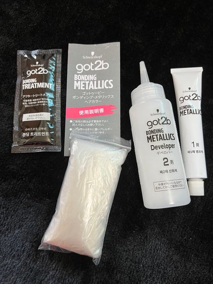 ボンディング・メタリックス/got2b/ヘアカラーを使ったクチコミ(3枚目)