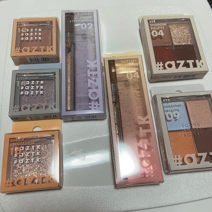 4色アイシャドウパレット/aZTK/アイシャドウパレットを使ったクチコミ(1枚目)