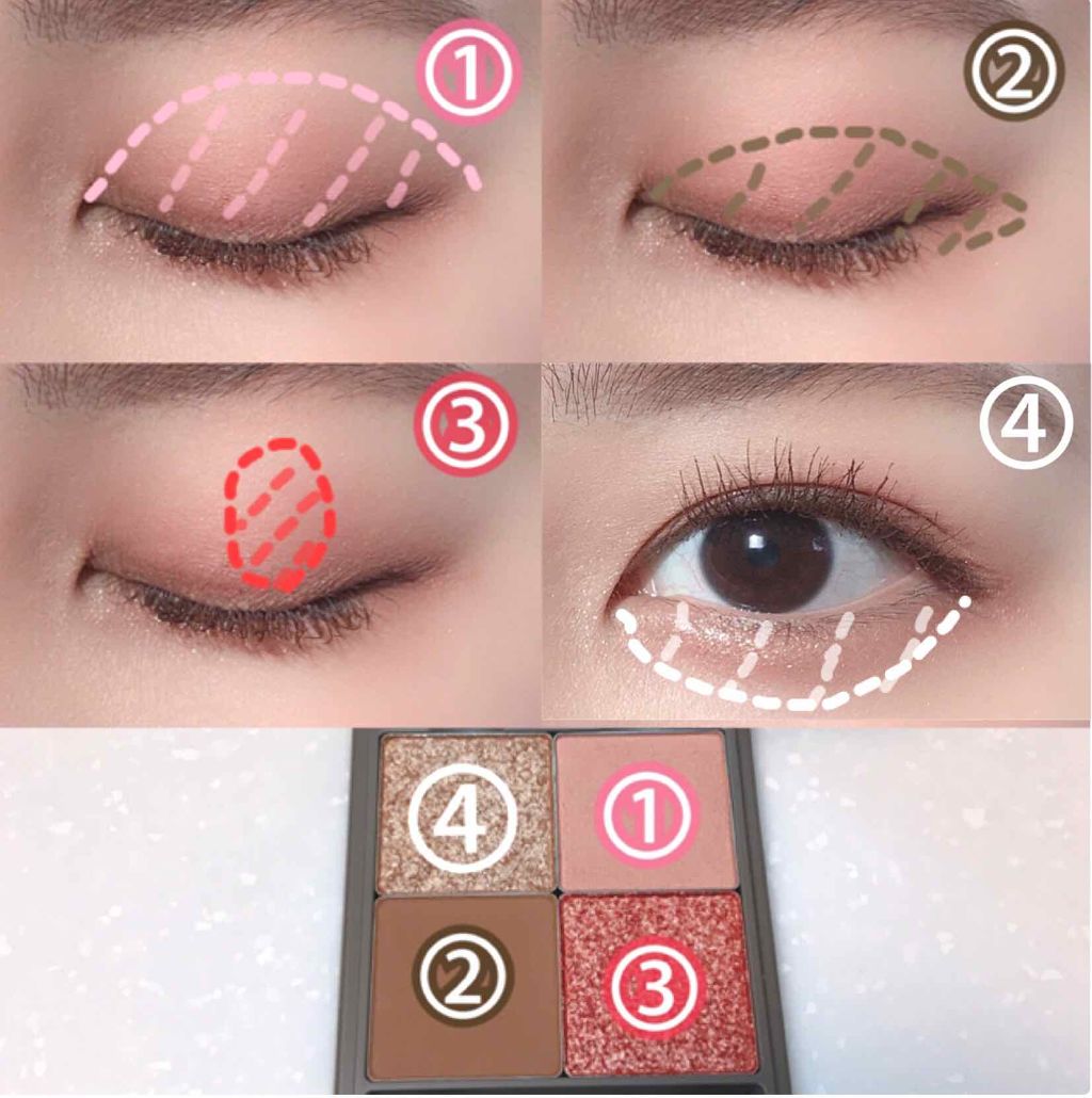 マイアイシャドウ グリッター/innisfree/単色アイシャドウを使ったクチコミ(2枚目)