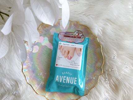 リアルジェルネイルシール フット専用/BEAUTY AVENUE/ネイルシールを使ったクチコミ(1枚目)