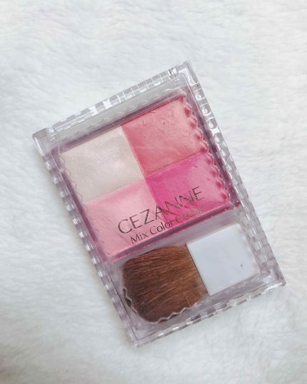 ミックスカラーチーク/CEZANNE/パウダーチークを使ったクチコミ(1枚目)