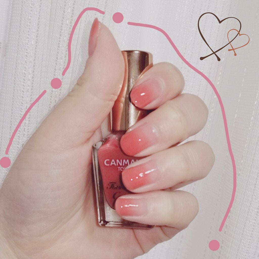 ファンデーションカラーズ/キャンメイク/マニキュアを使ったクチコミ(2枚目)