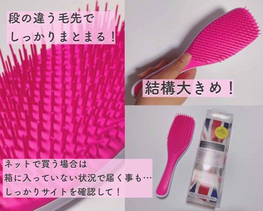 ザ・ウェットディタングラー/TANGLE TEEZER/ヘアブラシを使ったクチコミ（2枚目）