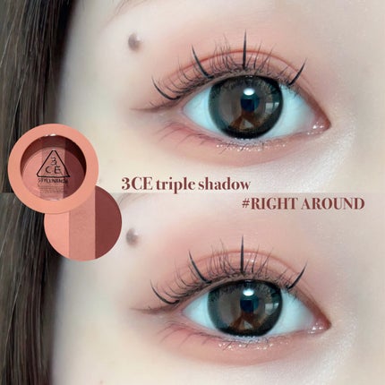 3CE TRIPLE SHADOW/3CE/アイシャドウパレットを使ったクチコミ(1枚目)