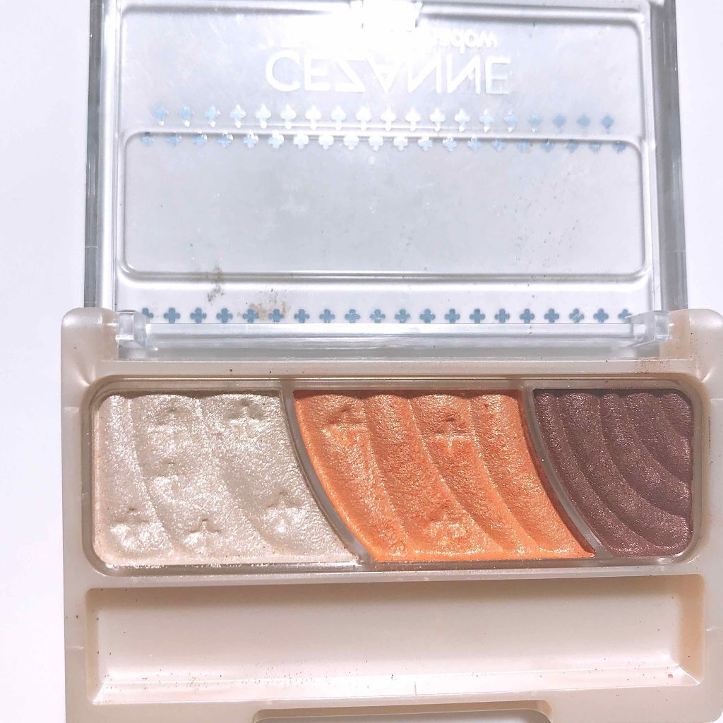 トーンアップアイシャドウ/CEZANNE/アイシャドウパレットを使ったクチコミ(1枚目)