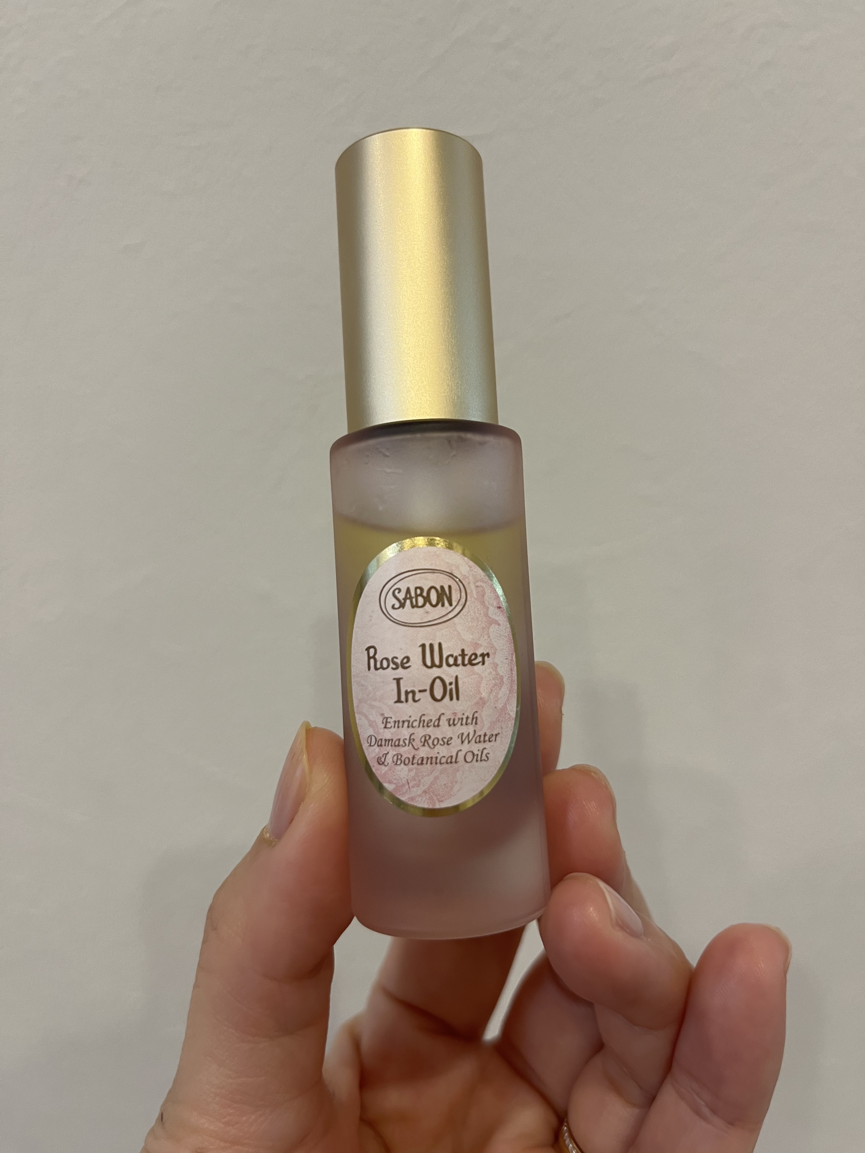 ローズウォーターインオイル/SABON/ミスト状化粧水を使ったクチコミ（1枚目）