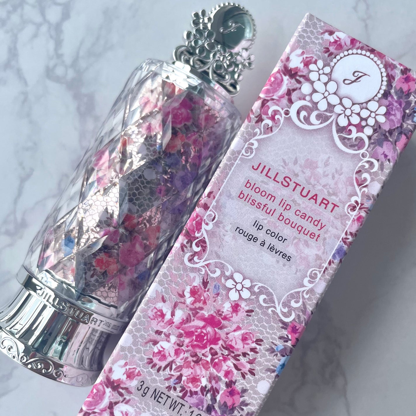 ブルーム リップ キャンディ ブリスフルブーケ/JILL STUART/口紅を使ったクチコミ(9枚目)