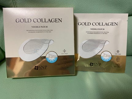 ゴールドコラーゲンニードルパッチ/SNP/アイケア・アイクリームを使ったクチコミ(1枚目)