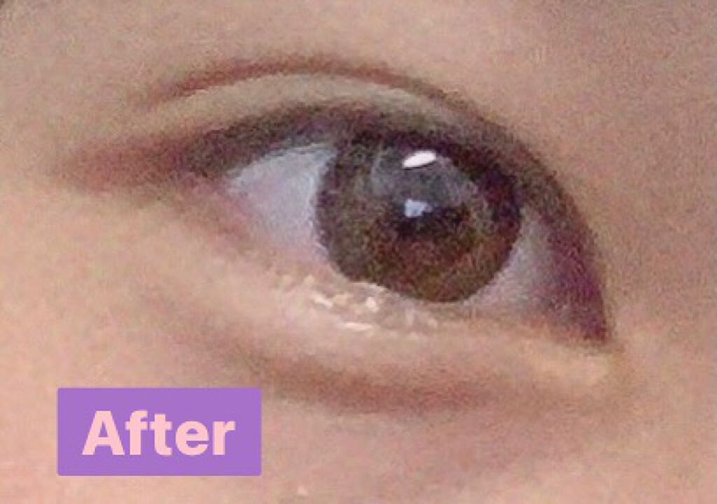 描くふたえアイライナー/CEZANNE/リキッドアイライナーを使ったクチコミ（3枚目）