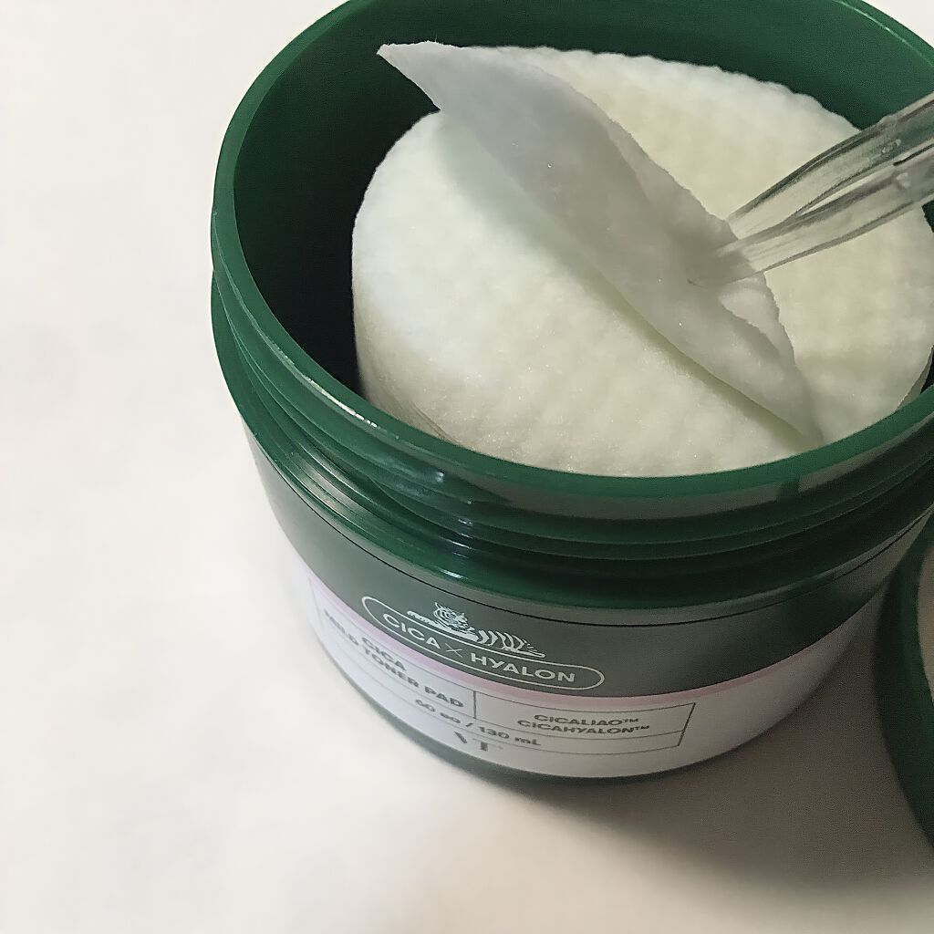 CICA マイルドトナーパッド/VT/トナーパッドを使ったクチコミ（2枚目）