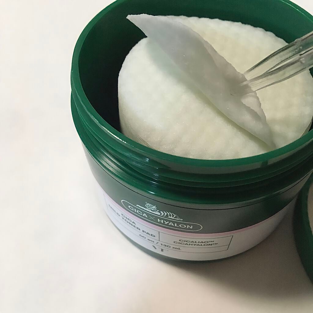 CICA マイルドトナーパッド/VT/トナーパッドを使ったクチコミ(2枚目)