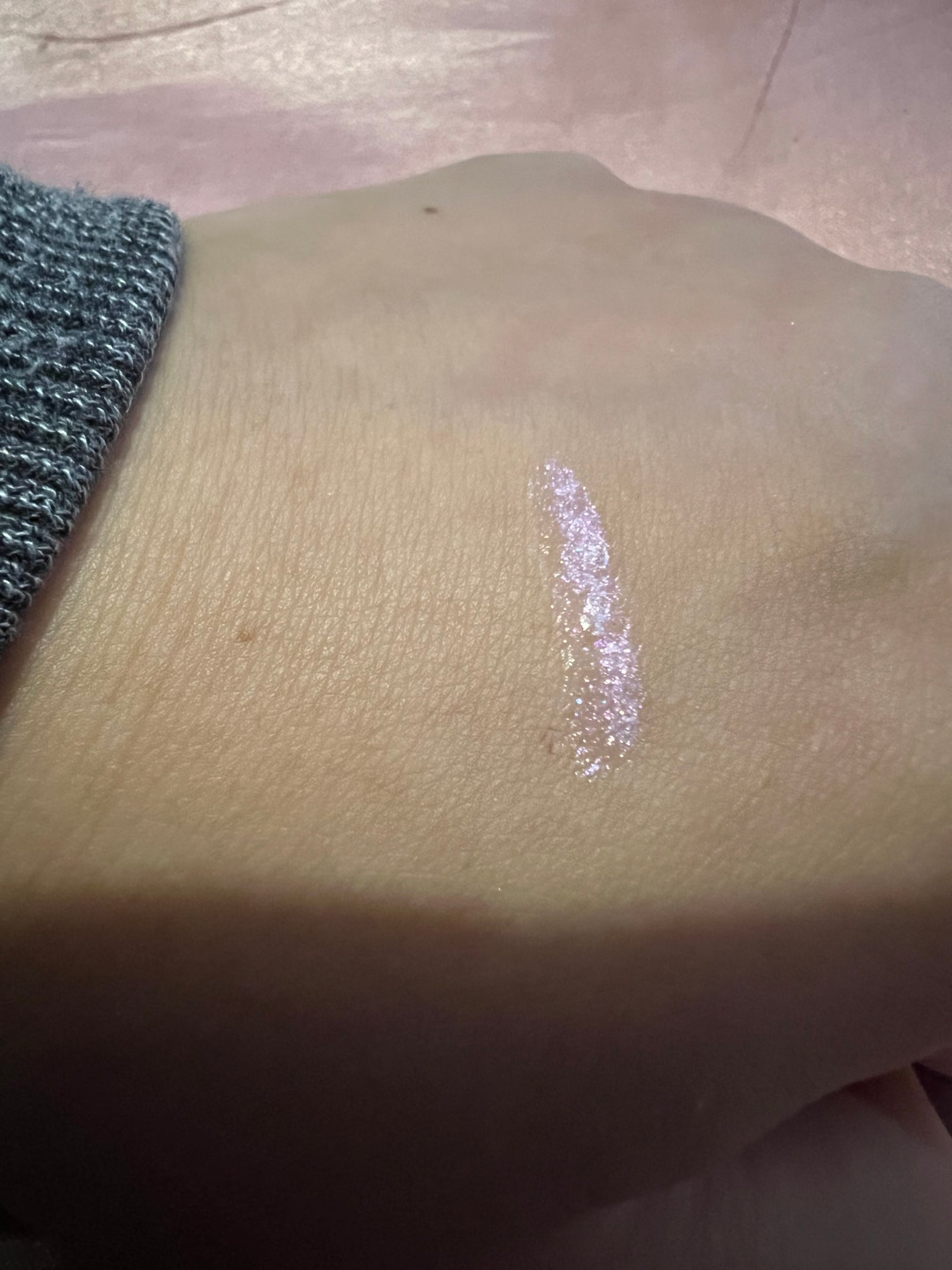 リキッド グリッター シャドウ/rom&nd/グリッターを使ったクチコミ(3枚目)
