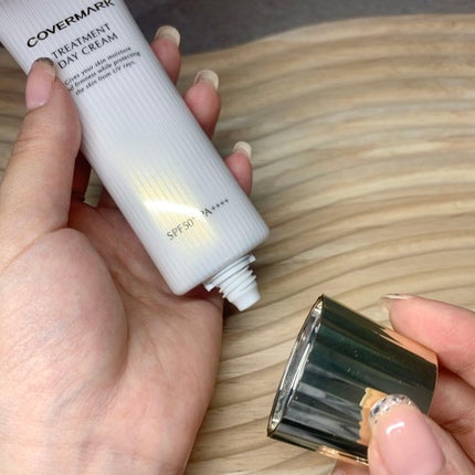 トリートメント デイ クリーム/COVERMARK/日焼け止めクリームを使ったクチコミ(5枚目)