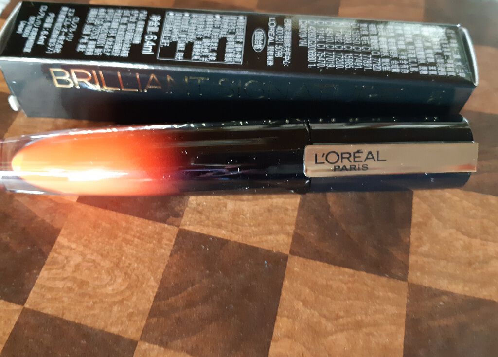 ブリリアントシグネチャー/ロレアル パリ/口紅を使ったクチコミ(1枚目)
