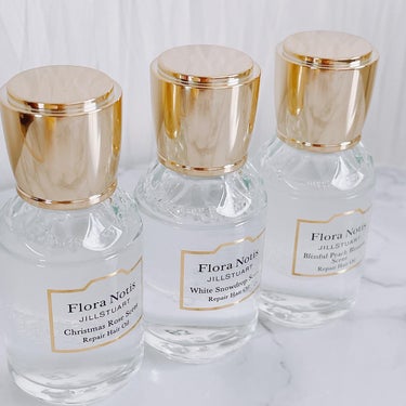 Flora Notis JILL STUART ウィンターセレブレーション リペアヘアオイルセレクションのクチコミ「   
   
12月1日(金) 発売
   .....」（2枚目）