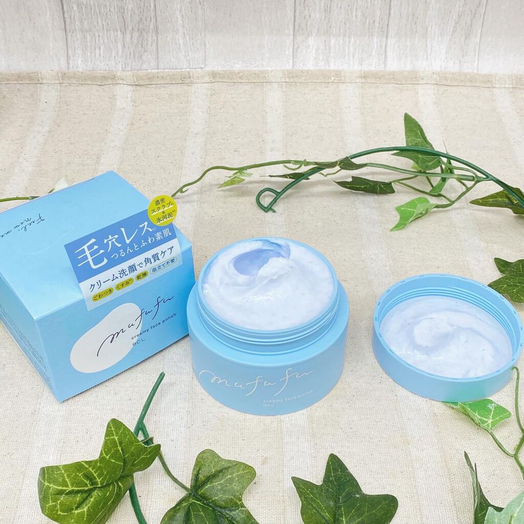 クリーミーフェイスポリッシュ/ムフフ/洗顔フォームを使ったクチコミ(2枚目)