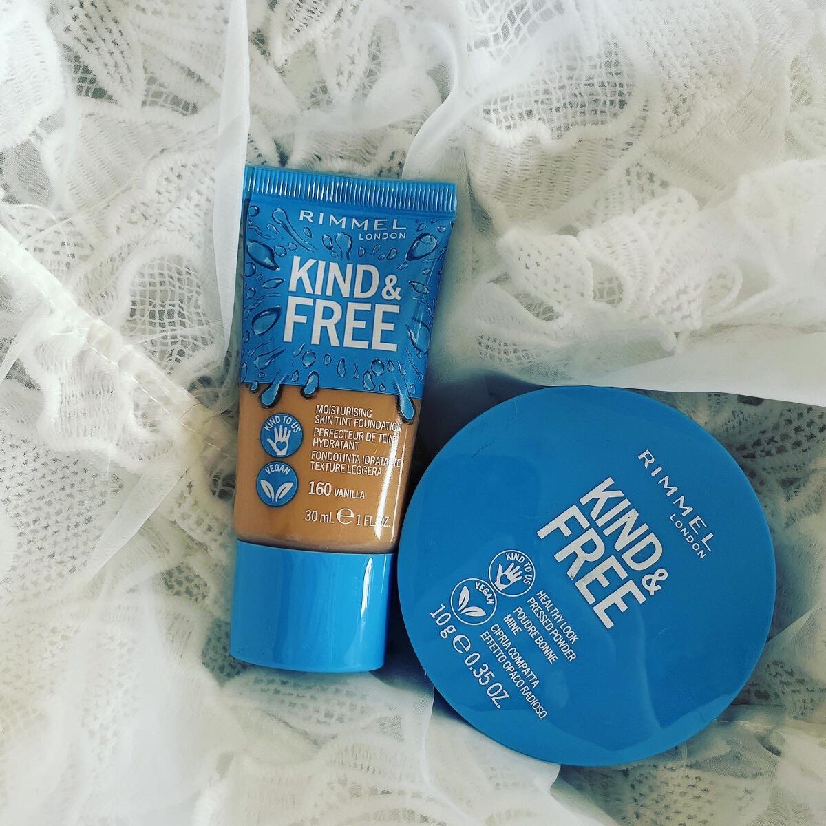 カインド&フリー モイストスキンティント/リンメル ロンドン/リキッドファンデーションを使ったクチコミ(1枚目)