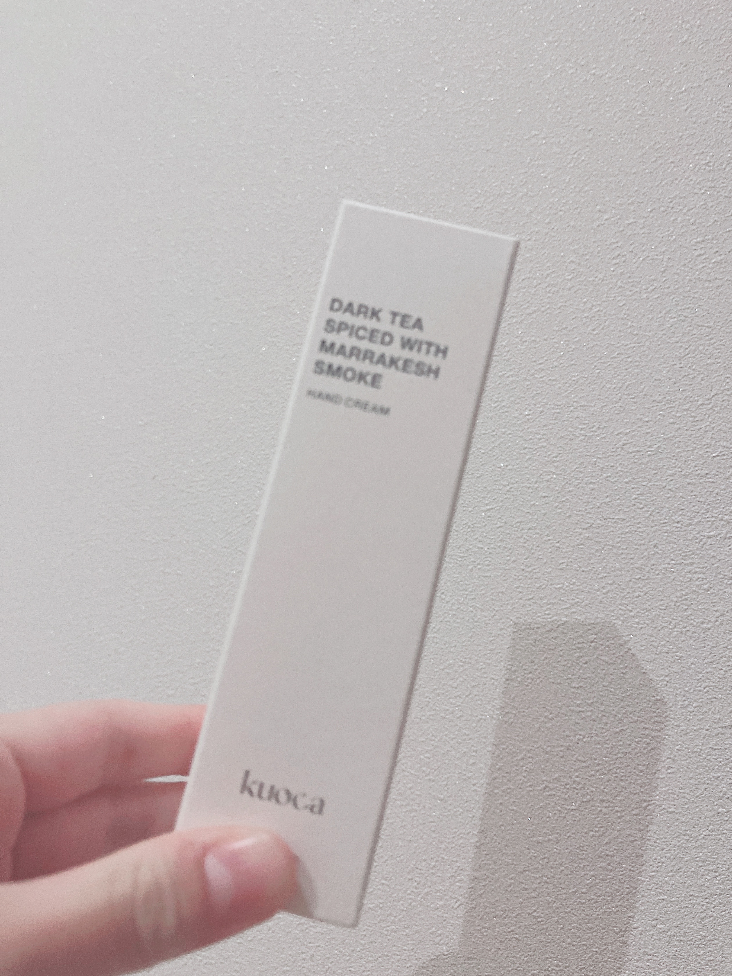 ダークティー ハンドクリーム/KUOCA/ハンドクリームを使ったクチコミ（1枚目）