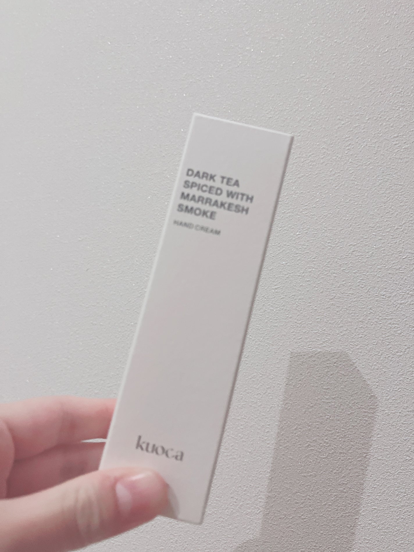 ダークティー ハンドクリーム/KUOCA/ハンドクリームを使ったクチコミ(1枚目)
