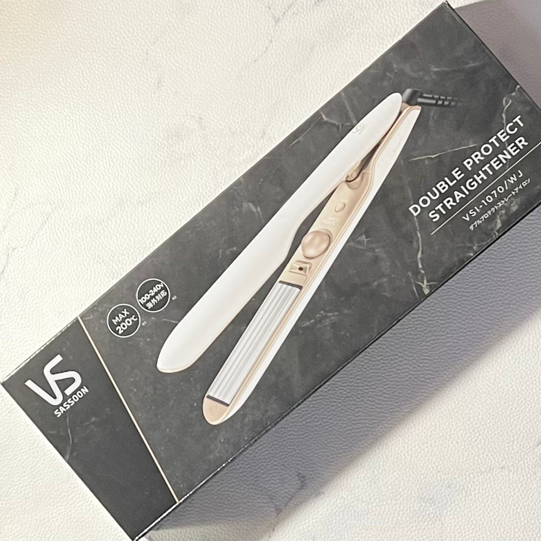 ダブルプロテクトストレートアイロン DOUBLE PROTECT STRAIGHTENER/ヴィダルサスーン/ストレートアイロンを使ったクチコミ(2枚目)