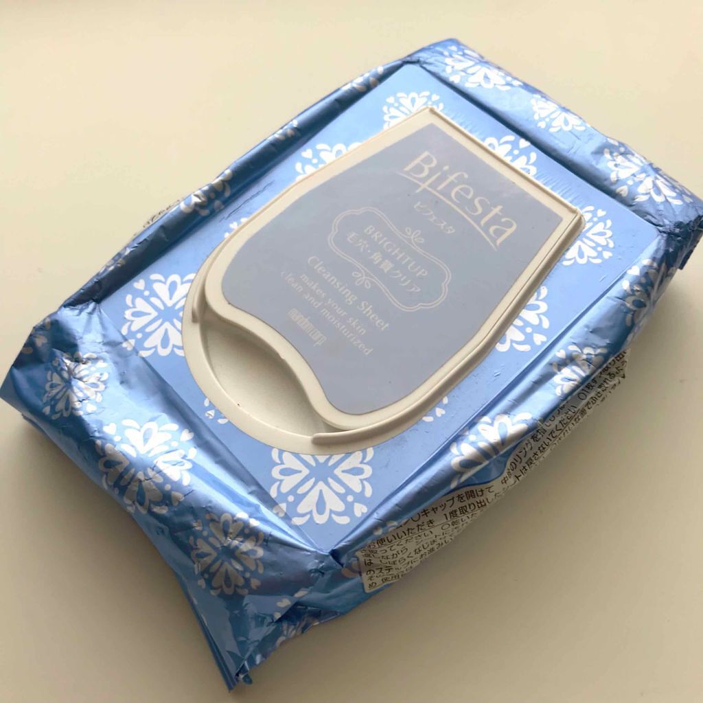 ミセラークレンジングシート ブライトアップ/ビフェスタ/クレンジングシートを使ったクチコミ(1枚目)