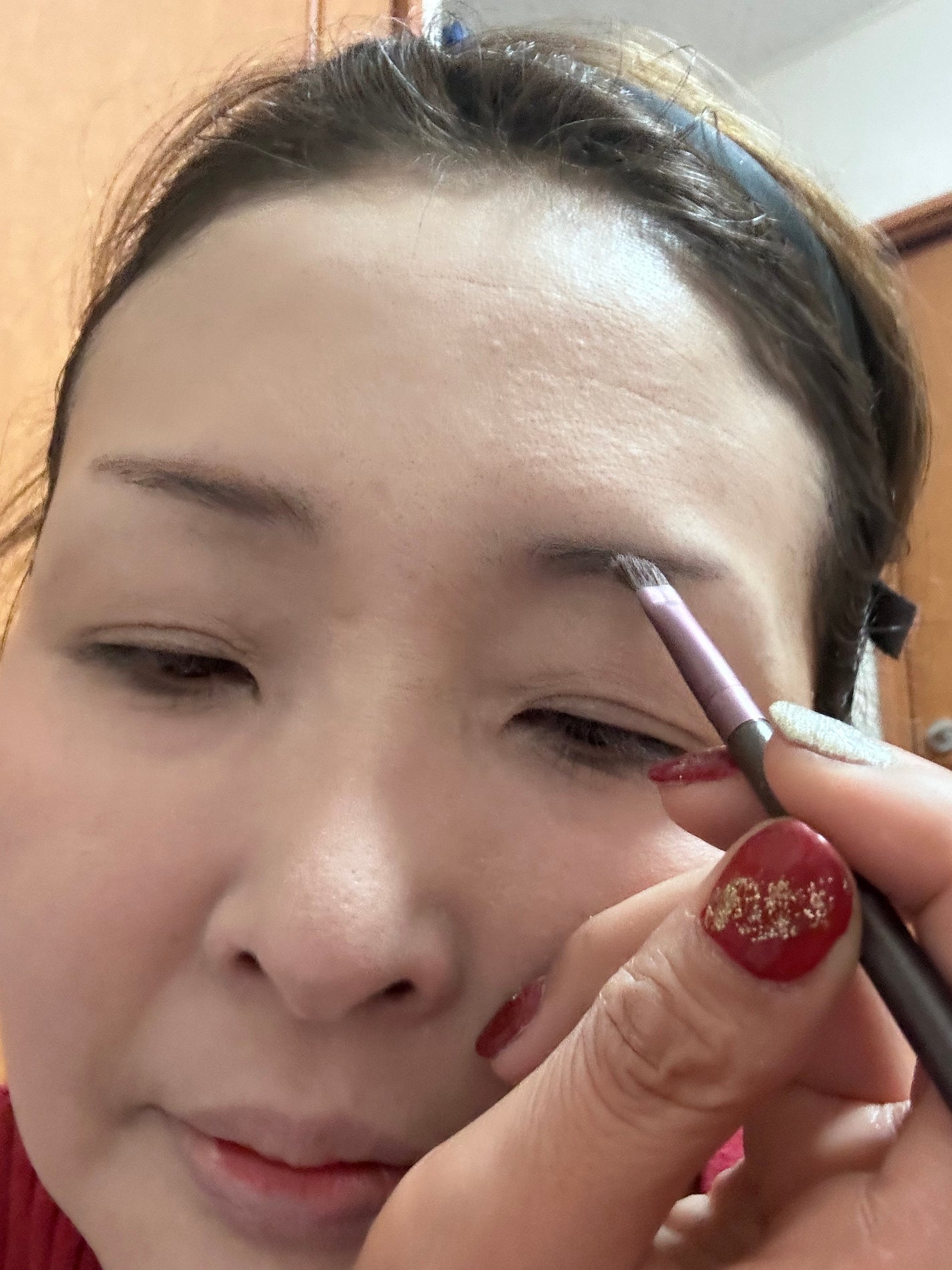 ニュアンスアイブローマスカラ/インテグレート/眉マスカラを使ったクチコミ(5枚目)