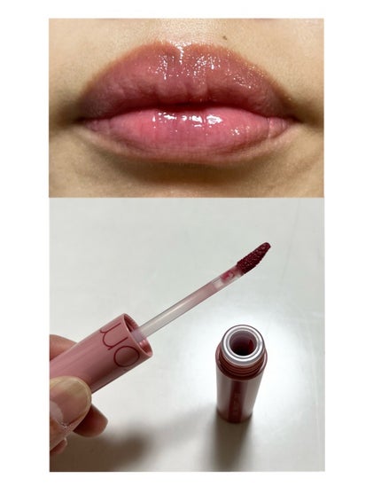 ジューシーラスティングティント/rom&nd/リップティントを使ったクチコミ(10枚目)