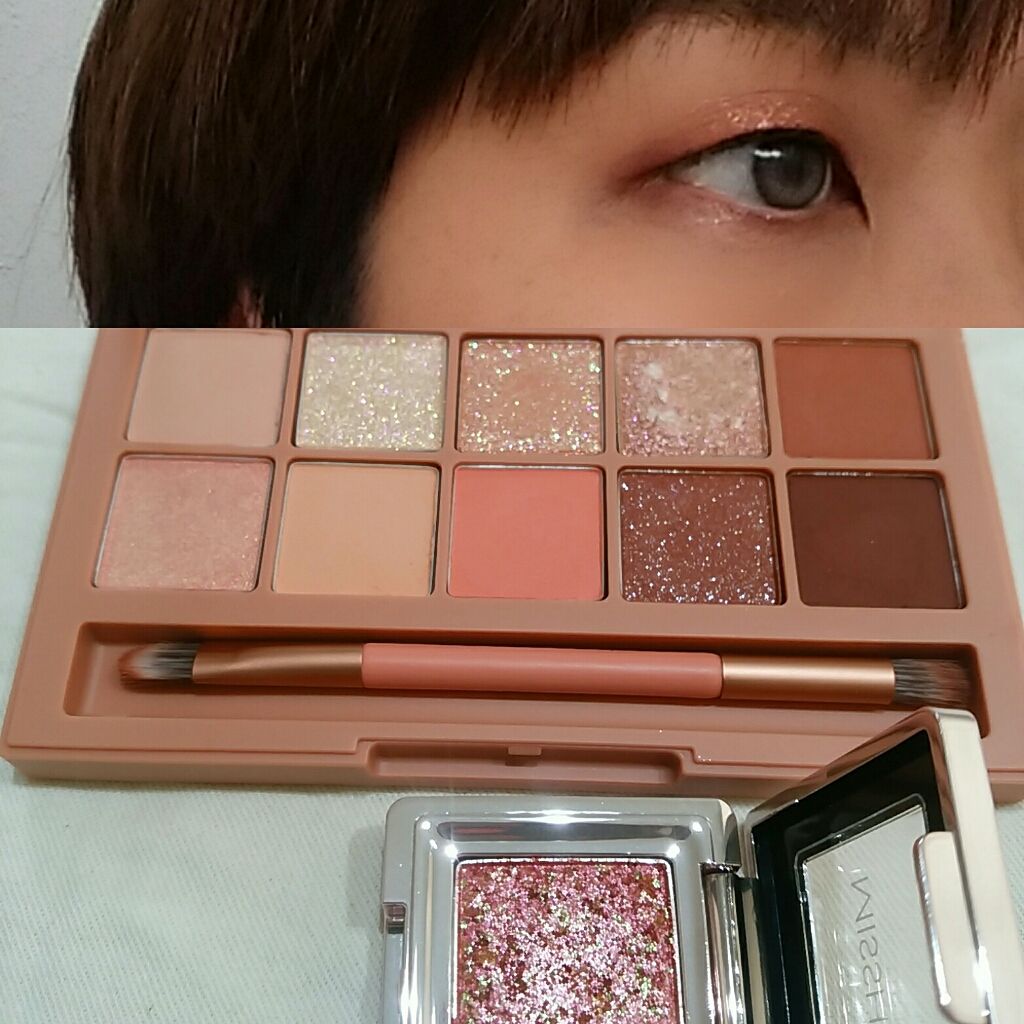 グリッタープリズム シャドウ/MISSHA/グリッターを使ったクチコミ（1枚目）